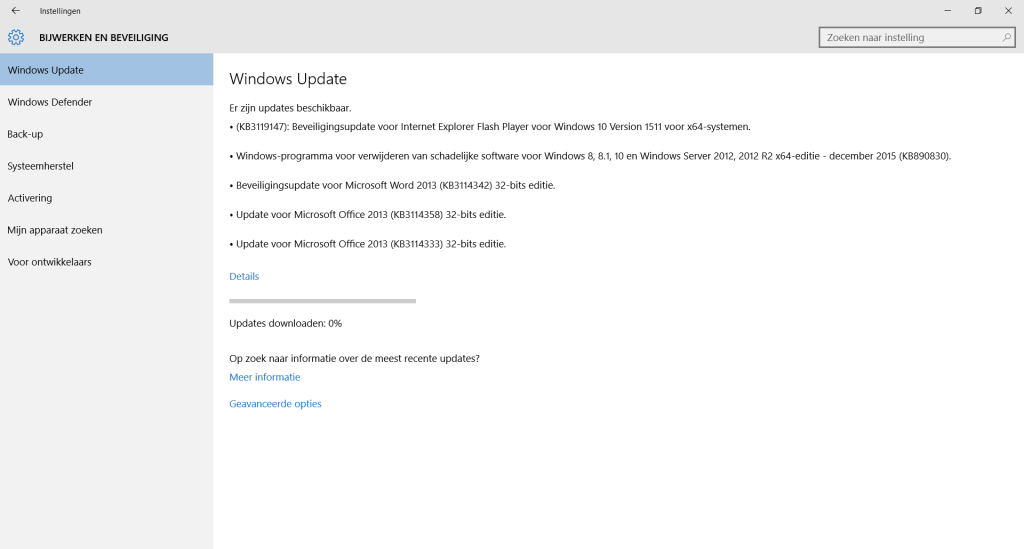 Windows 10 Updates Doen Niets – Hlrnet.com Technoblog