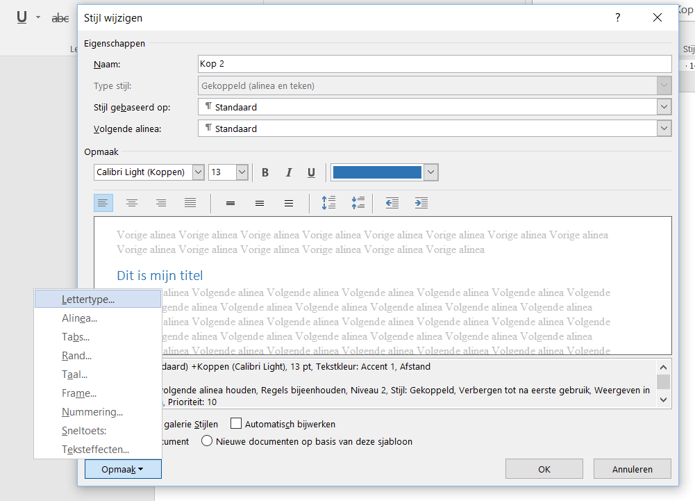 Titels in hoofdletters, maar niet in de inhoudsopgave – hlrnet.com