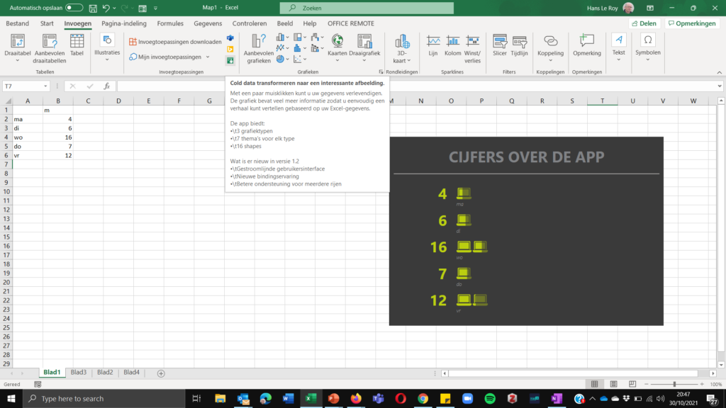 Infographic Grafieken Maken In Excel Hlrnet Com Technoblog